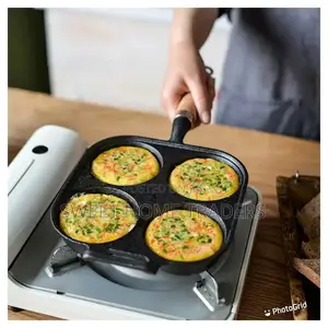 High Quality Heavy Granite Non-Stick 4 Slot Pancake