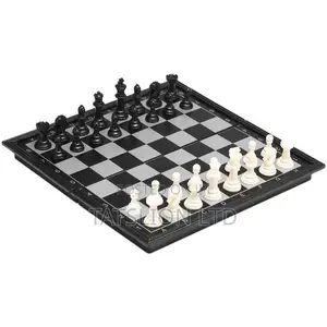 Magnetic Chess Set Folding Plastic Chessboard