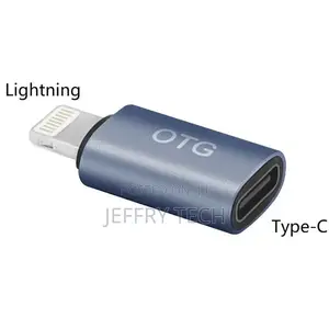 USB-C Female to Lightning Male OTG Adapter,Type-C Digital H