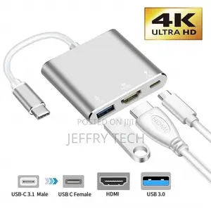 General 3 in 1 Type-C to HDMI Multifunction Adapter Type