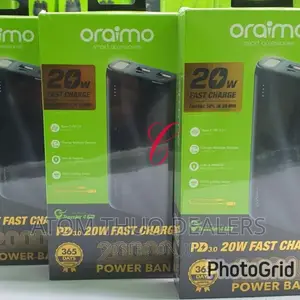 Oraimo Traveler4 Pro OPB-P204DQ 20W Fast Charging 20,000mah