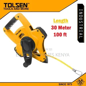 Tolsen Steel Measuring Tape 30metres Tape Measure 35013
