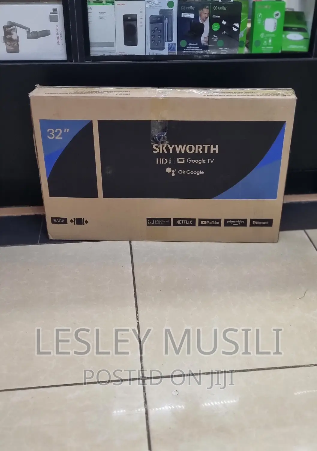 Skyworth 32′′ Smart Android Frameless LED HD TV