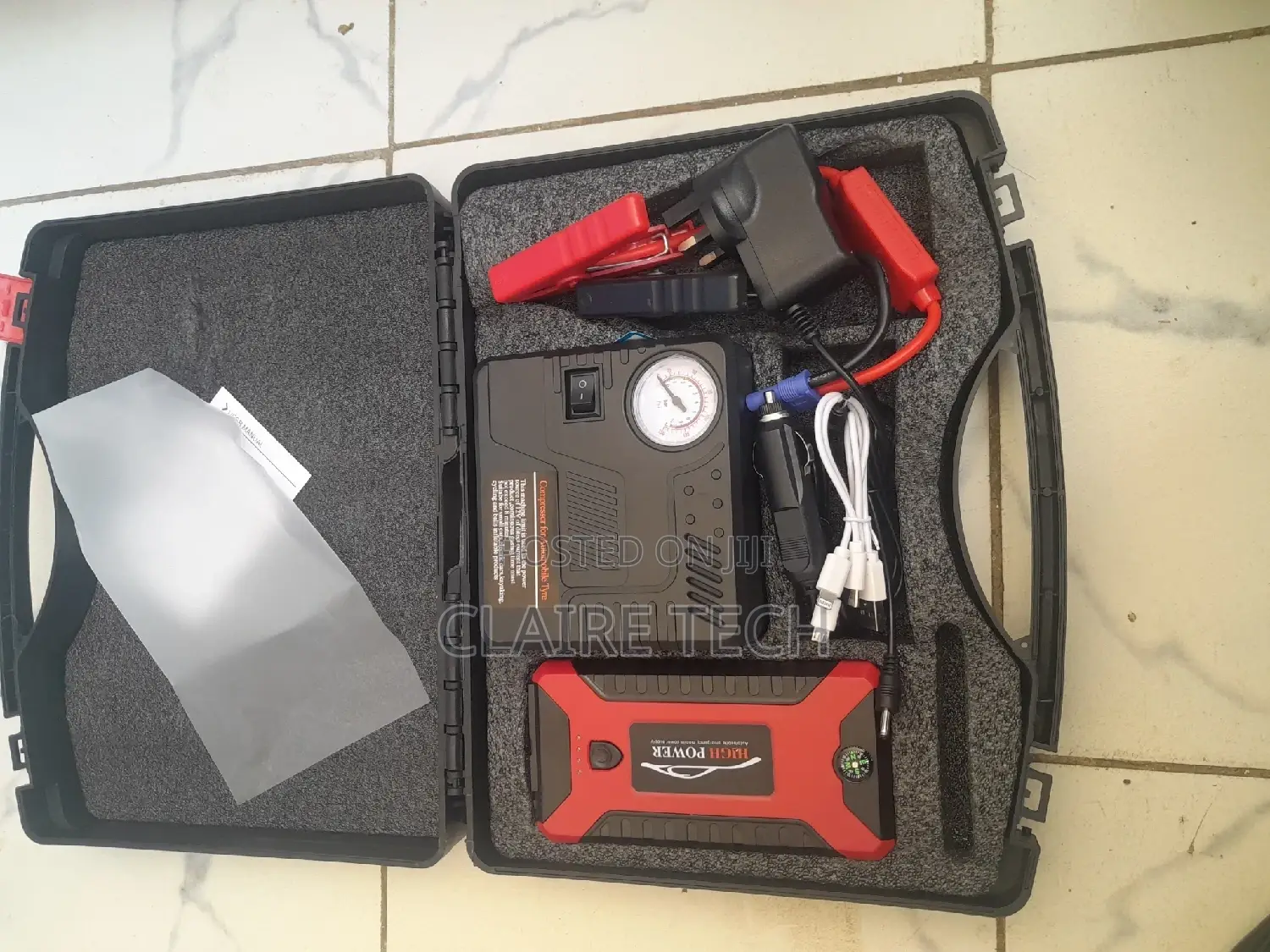 Car Jump Starter Kit