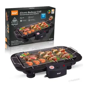 Indoor Smokeless Electric Barbeque Grill, Grill