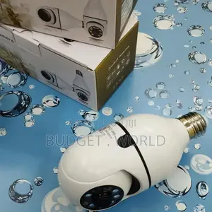 360 Degrees Light Bulb V380- Panoramic Security Camera