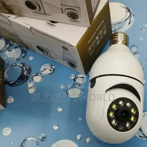 .Bulb Camera 1080p WIFI 360 Degree Panoramic Night Vision