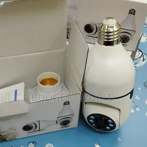 BULB CAMERA 360 ROTATABLE 360degrees Wifi Bulb PTZ Camera.