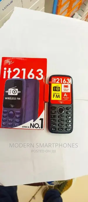 New Itel it2163 Black