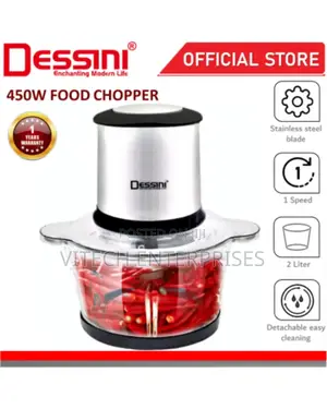 Dessini Powerful Food Blender and Meat Grinder/Mincer