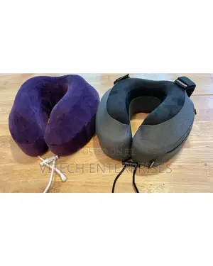 Memory Foam Travel Neck Pillow GREY