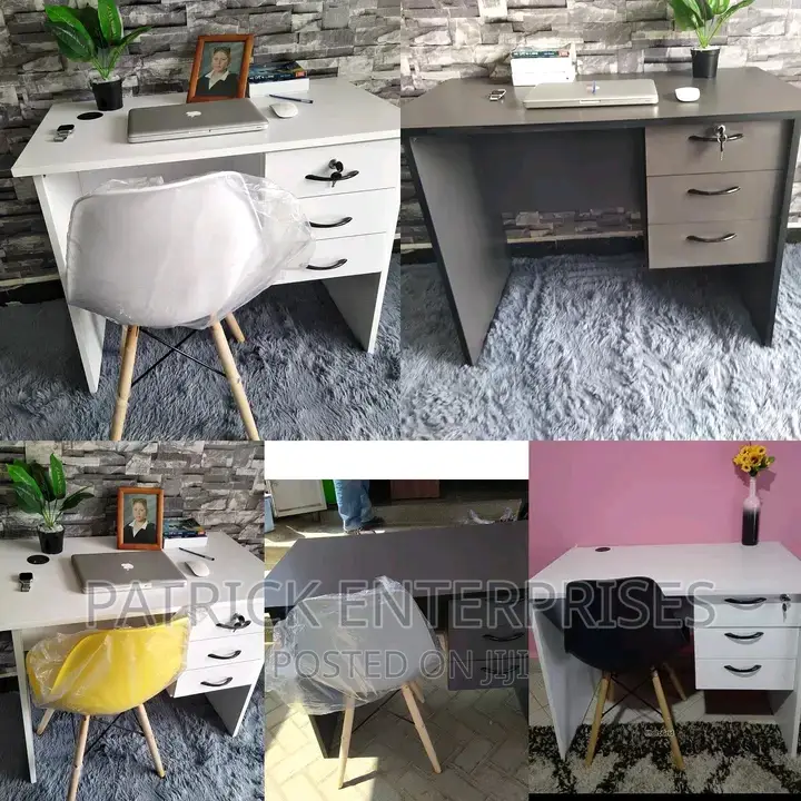 1 Mtr Office Desk/Study Desk Plus Eames Study/Office Chair