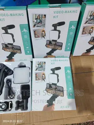 Ay 49-Video Making Vlogging Kit for All Phones