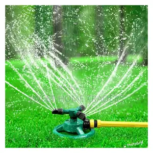 3 Arm 3600 Auto-Rotating Water Garden Sprinkler Available