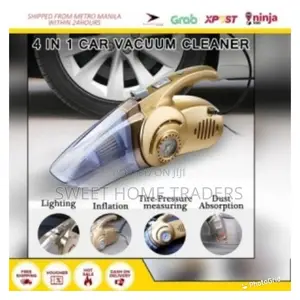 Multi Functional 4in1 Car Vacuum Cleaner*