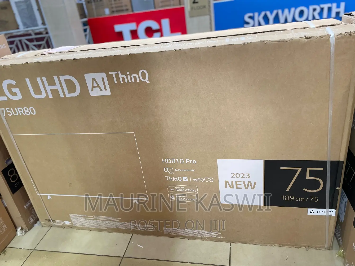 LG 75′′ 75UR80006LJ Smart 
