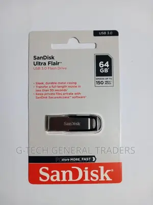Flash Disk!Sandisk Ultra Flair USB 3.0 Flash Drive 64gb