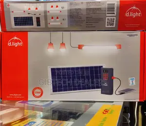 Dlight D 100 Solar Lights With 3 Bulbs Lithium Battery