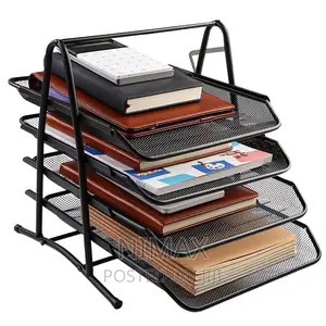 4 Layer Office Tray Mesh Black