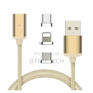 General 1M 3 in 1 USB Type C/Micro USB/IOS Magnetic Cable US