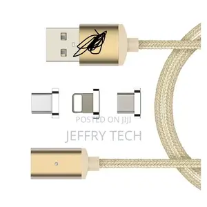 General 1M 3 in 1 USB Type C/Micro USB/IOS Magnetic Cable US