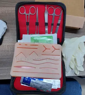 Suturing Kit With Silicone Pad;