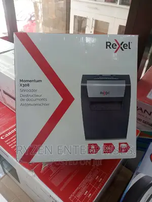 Rexel Momentum X308 8 Sheet Shredder/ 8 Sheet Shredder
