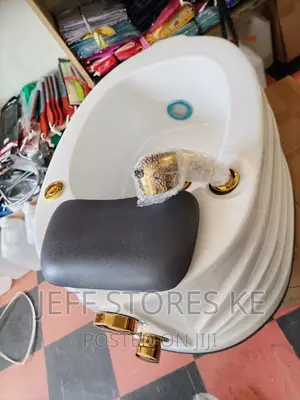 White Gold Pedicure Basin/Spa