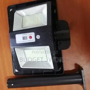Double Sided Solar Street Light With Darkness and Motion