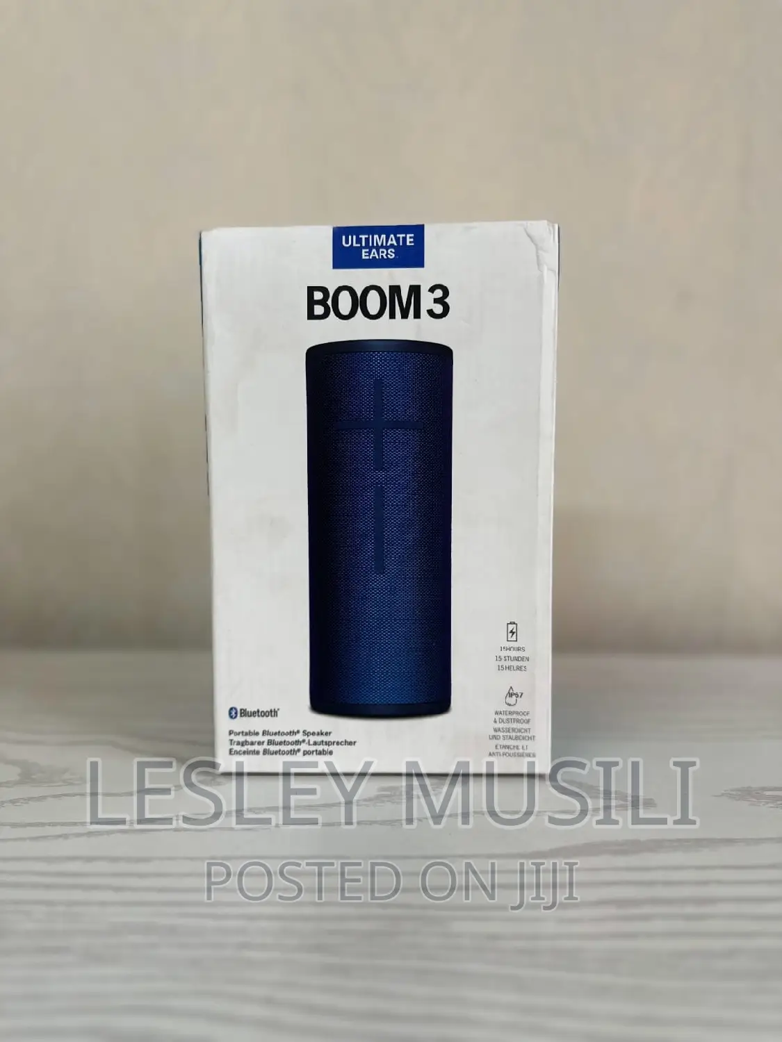 Logitech Boom 3 Portable Waterproof Bluetooth Speaker -