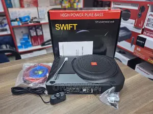 SWIFT Powerful 10 Inch 800 Watts Underseat Subwoofer