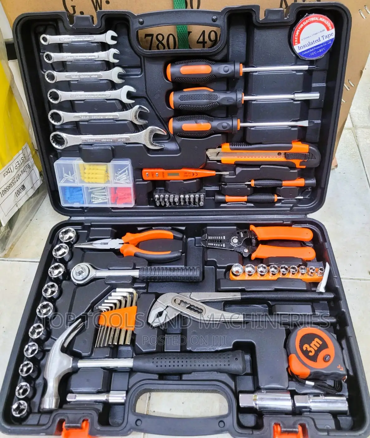 72PCS Combination Hand Tool Set