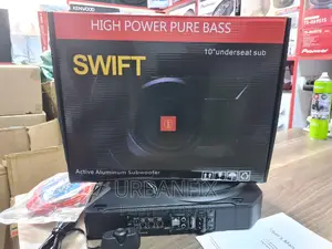 SWIFT 10 Inch 800 Watts Underseat Powerful Subwoofer