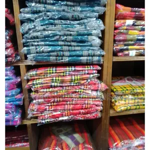Maasai Shuka Throw Fleece Blanket