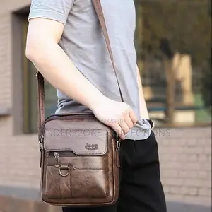 Executive Unisex Jeep Leather Sling Bags