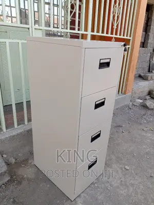 Steel Filing Cabinet.