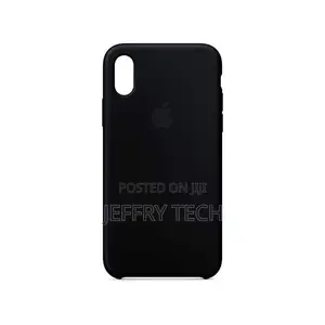 Silicon Case Cover for iPhone X Case, Black