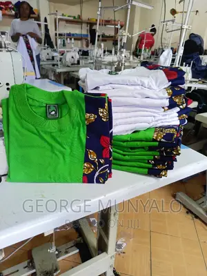 Customized Ankara T-Shirts, Round Neck T-Shirts