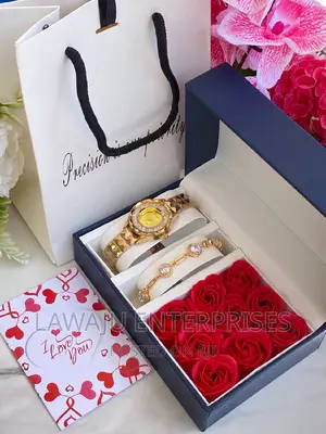 Gold Floral Set
