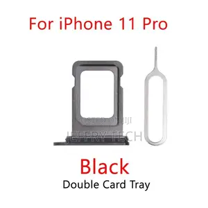 Sim Card Tray Holder Slot for iPhone 11 Pro Max 11pro Dual