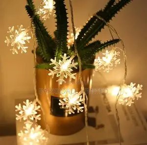 Christmas Lights 3M Snowflake String LED Fairy 240v Xmas