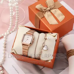 Rose Gold Ladies Combo Set