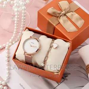Rose Gold Ladies Combo Set