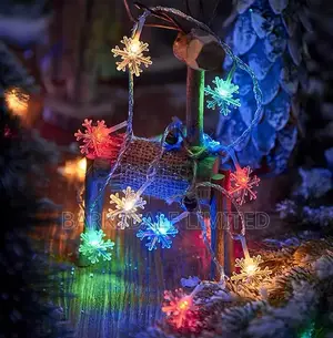 LED Fairy Snowflake String Christmas Lights 3M 240v Xmas