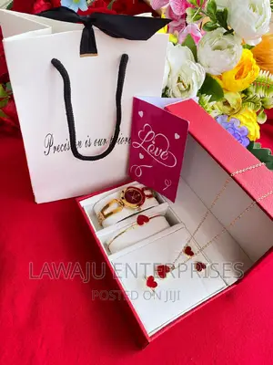 Red 5 in 1 Gift Set