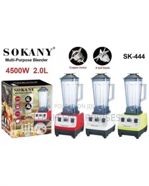 Sokany Multipurpose Commercial Blender 2L 4500W
