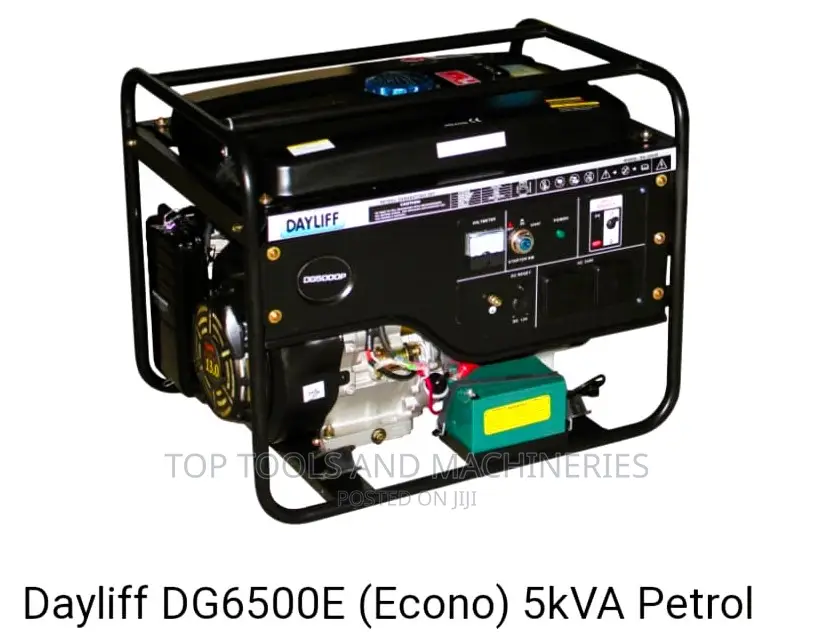 Dayliff 5kva, Key Start Petrol Generator