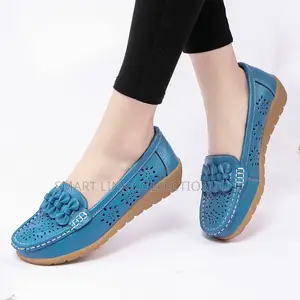 Breathable Wedge Loafers