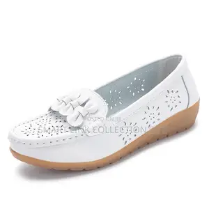 Breathable Wedge Loafers