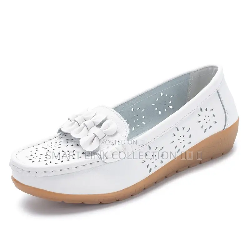 Breathable Wedge Loafers